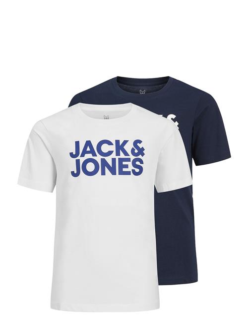Jack & Jones Jjecorp Logo Tee Ss Cn 2Pk Mp Noos Jnr Jack & J S Navy