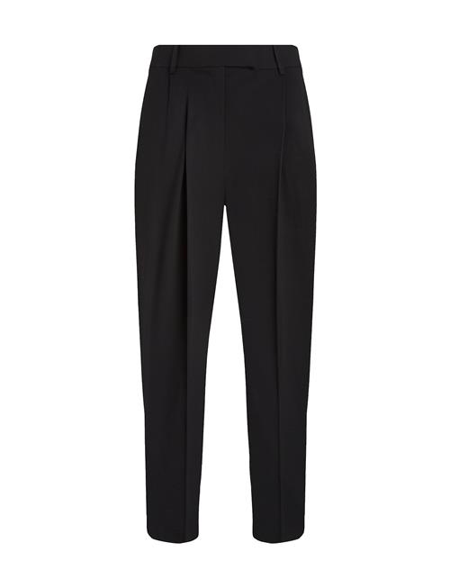 Lw Bi-Stretch Tapered Pants Tommy Hilfiger Black