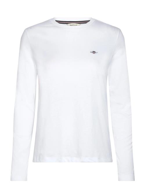 Reg Shield Logo Ls T-Shirt GANT White