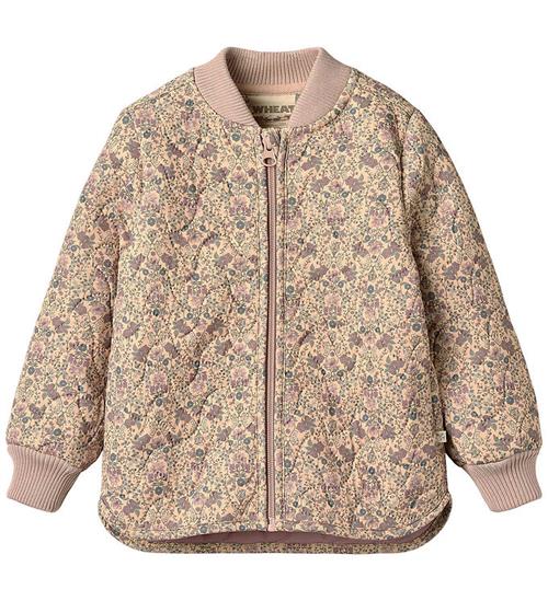 Wheat Termojakke - Loui - Mellow Peach Tapestry