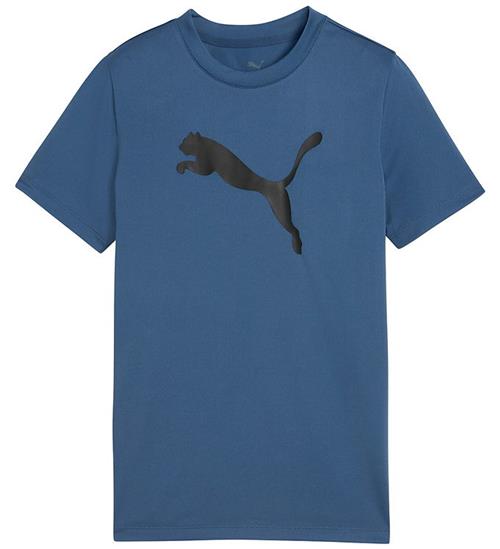 Puma T-shirt - Tad - Dark Indigo m. Logo
