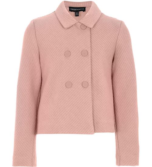 Emporio Armani Cardigan - Rib - Mahogany Rose