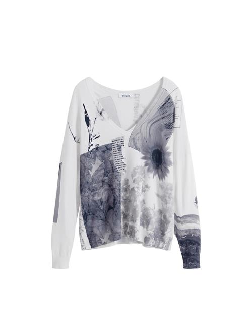 Desigual Pullover  grå / antracit / hvid
