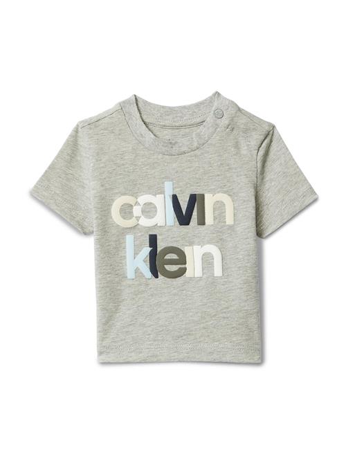 Calvin Klein Jeans Bluser & t-shirts  creme / lyseblå / grå-meleret / hvid