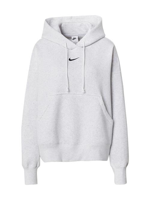 Nike Sportswear Sweatshirt 'Phoenix Fleece'  grå-meleret / sort