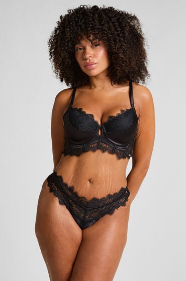 Hunkemöller Brasiliansk trusse Zoe sort