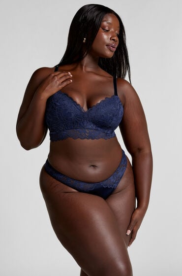 Hunkemöller Formstøbt bh uden bøjle Andrea blå
