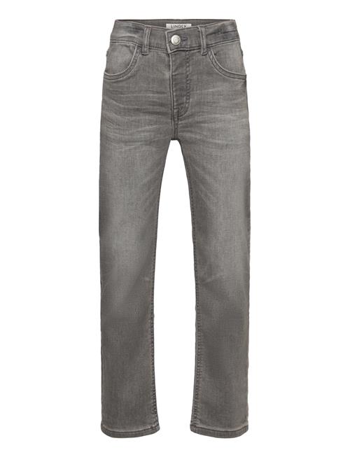 Staffan Straight Leg Jeans I Denimtrikã¥ Lindex Grey