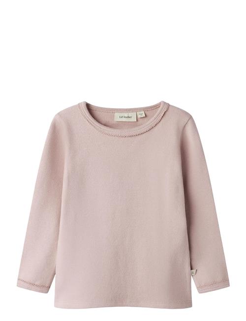 Nmfthoro Hif Ls Slim Top Lil Lil'Atelier Pink