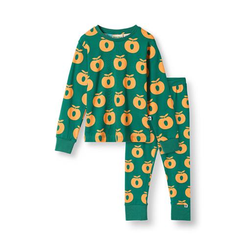 Småfolk Jubilee Nightwear Set with Apples Cedar tree Cedar tree-2-3 Y  Grøn  2-3 år  mand