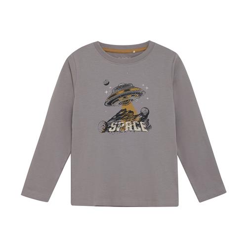 Minymo Langærmet T-shirt Cloudburst  122 cm    122 cm  mand