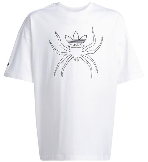 adidas Originals T-shirt - Hvid m. Edderkop