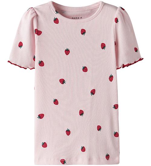 Name it T-shirt - Rib - NmfJillie - Ballerina