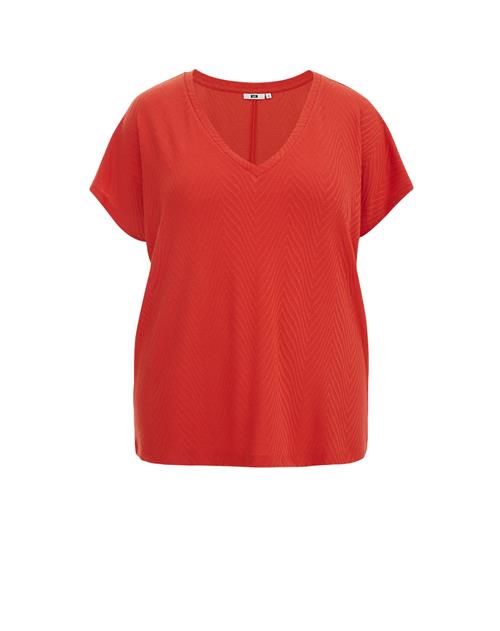 WE Fashion Shirts  mørkeorange