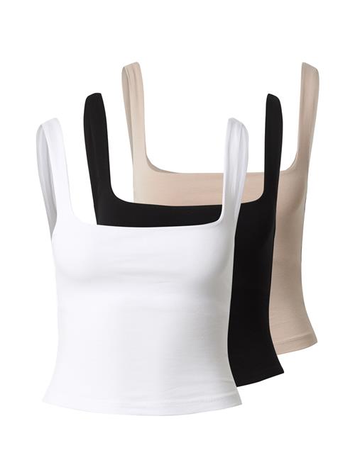 STUDIO SELECT Overdel 'Phoebe'  creme / sort / hvid
