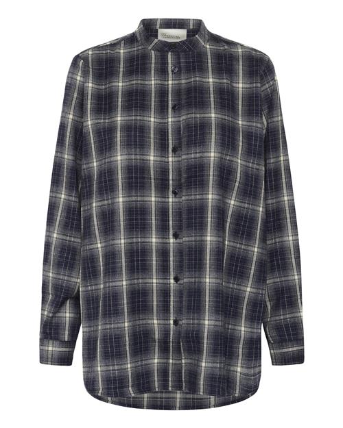 My Essential Wardrobe Shirts 'Marly'  creme / natblå