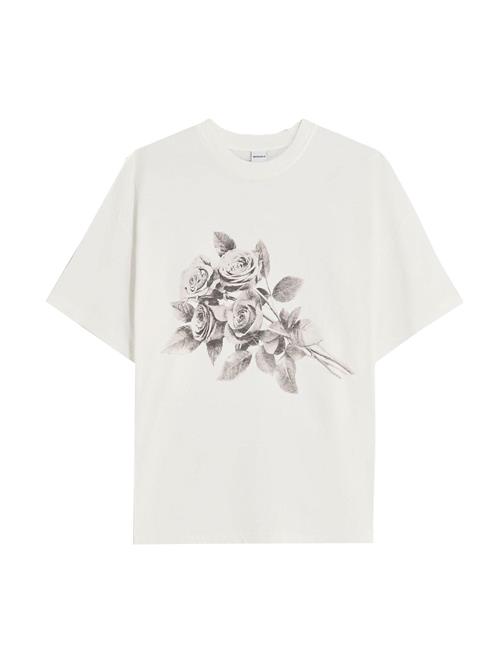 Bershka Shirts  sort / hvid