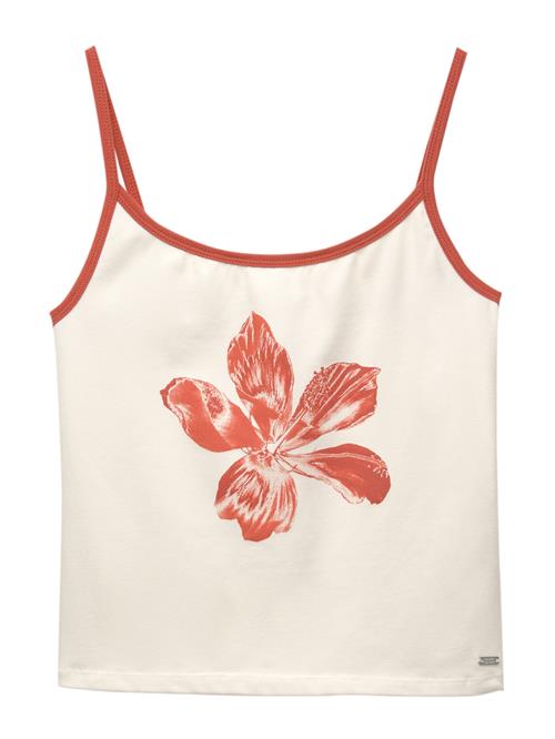 Se Pull&Bear Overdel  ecru / mandarin ved About You