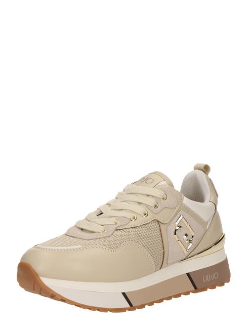 Liu Jo Sneaker low 'MAXI WONDER 01'  beige / ecru / guld