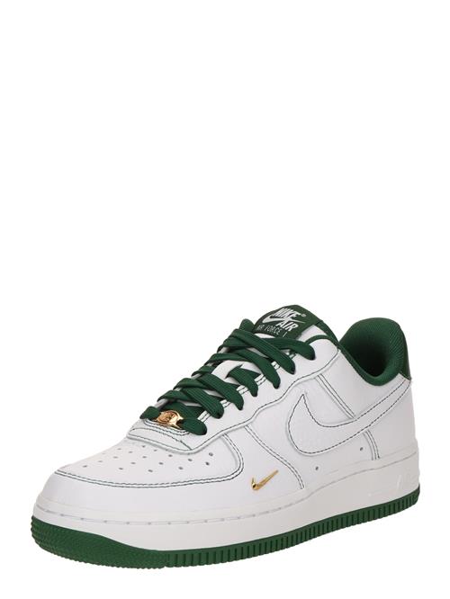 Nike Sportswear Sneaker low 'Air Force 1 '07'  mørkegrøn / hvid