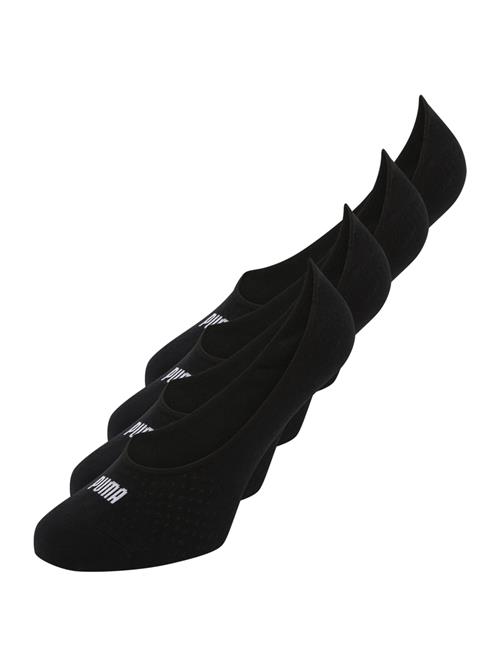 PUMA Støvletter  sort / hvid