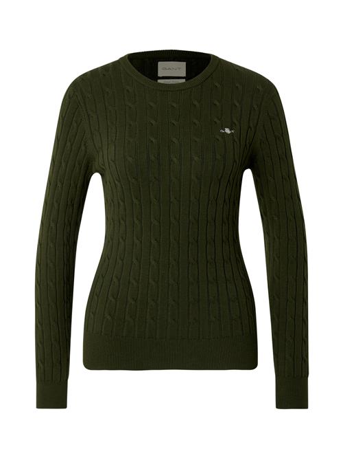 GANT Pullover  mørkegrøn