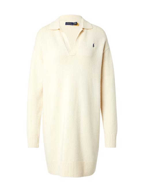 Polo Ralph Lauren Strikkjole  creme / navy
