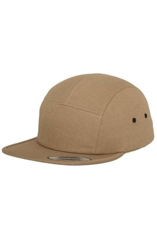 5 panel - Khaki - Herre - Default Title - Flexfit