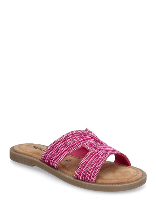 Women Slides Tamaris Pink
