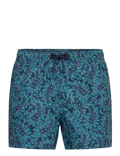 Borg Print Swim Shorts Björn Borg Blue