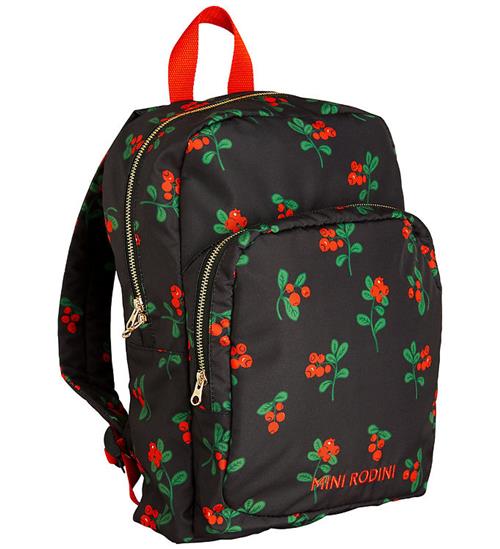 Mini Rodini Rygsæk - Lingonberries - Sort