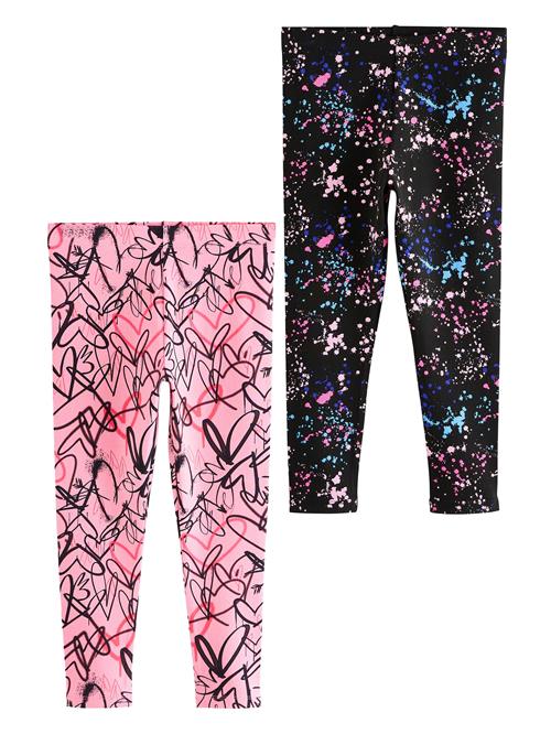 Next Leggings  lyserød / sort