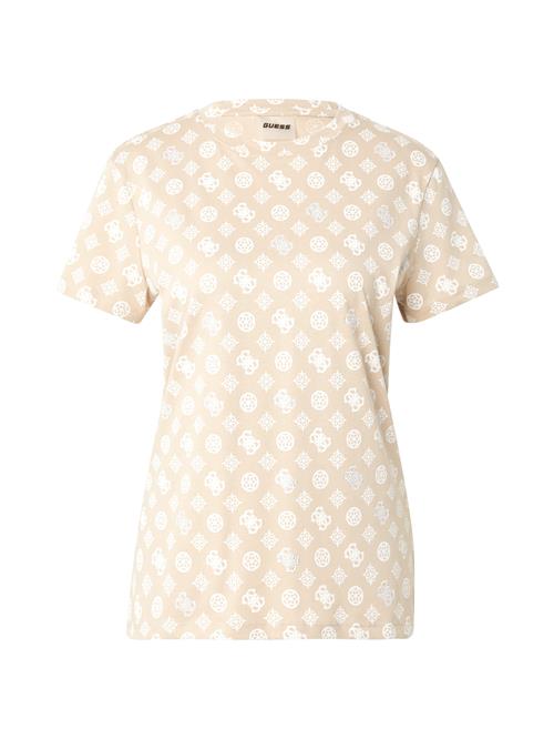 GUESS Shirts 'GLORIA'  sand / hvid