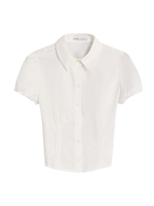 Bershka Bluse  hvid