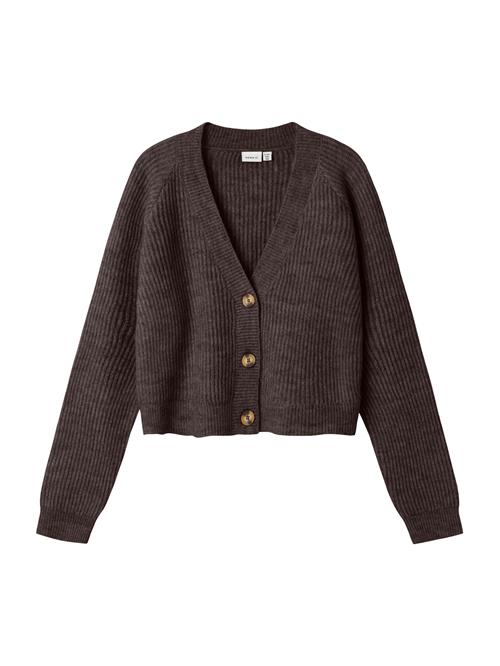 NAME IT Cardigan 'NKFHOLLY'  mørkebrun