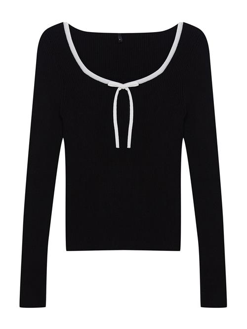 Trendyol Pullover  sort / hvid