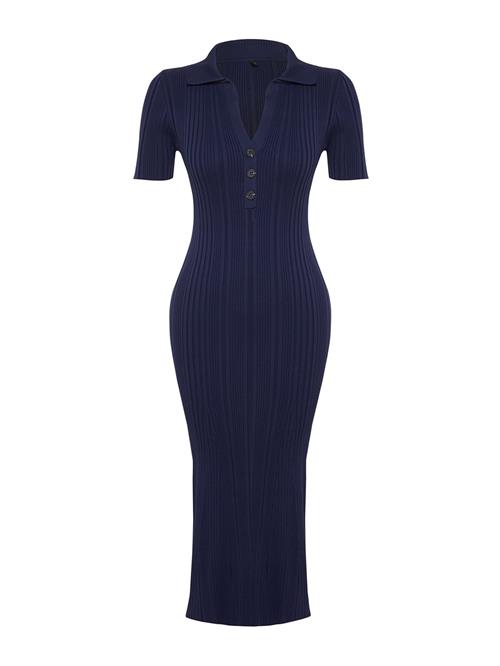Trendyol Strikkjole  indigo