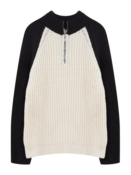 Trendyol Pullover  sort / uldhvid