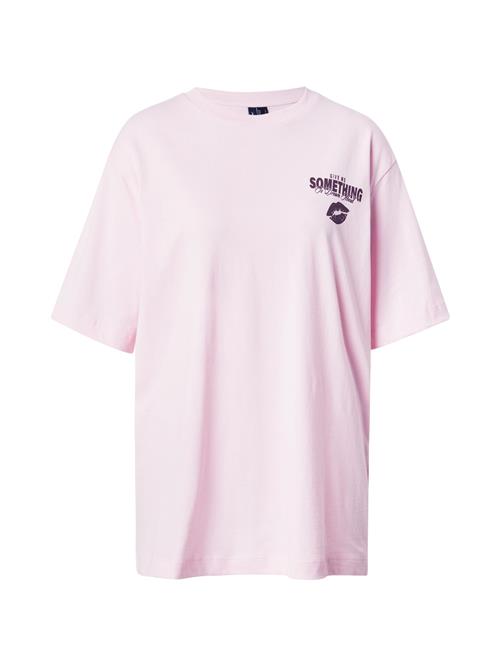 VERO MODA Shirts 'VMLAURA'  lyserød / sort