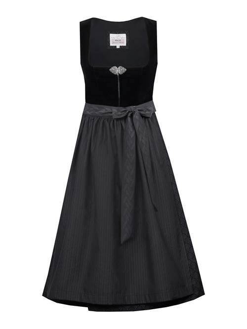 MARJO Dirndl 'Mönchsroth'  grå / mørkegrå / sort