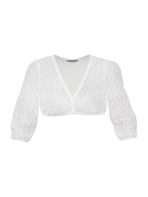 Se MARJO Bluse 'Grabenstätt'  hvid ved About You