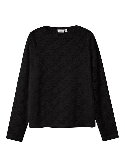 Se NAME IT Langærmet Blonde Bluse Nace Black hos SmartKidz
