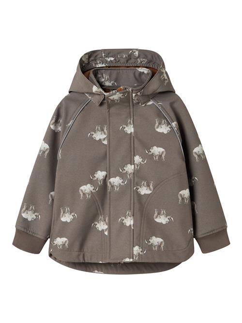 NAME IT Softshell Jakke Alfa Morel Rhino