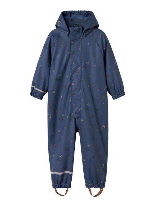 NAME IT Fleece Regn Dragt Dry10 Vintage Indigo