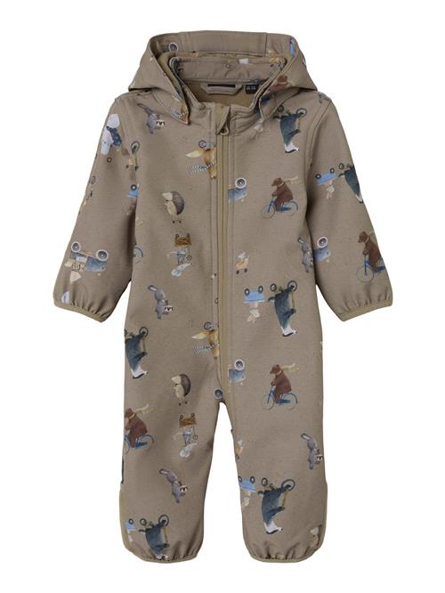 Se NAME IT  Softshell Suit Alfa Silver Mink Go hos SmartKidz