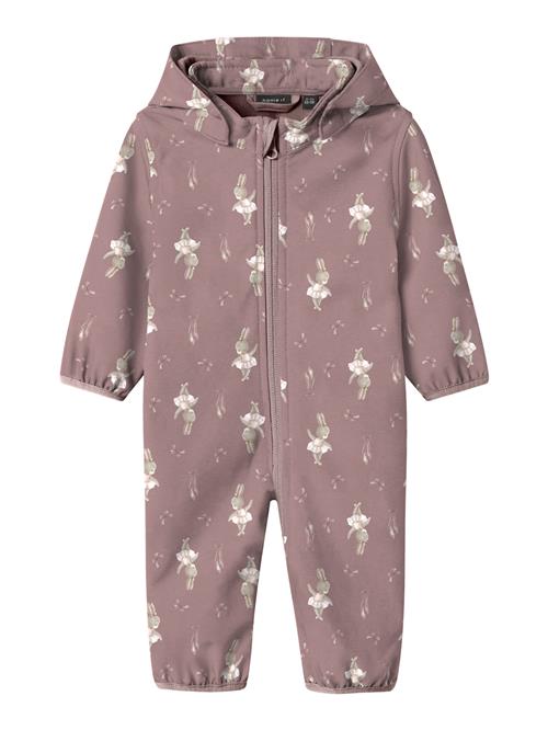 Se NAME IT  Softshell Suit Alfa Fo Woodrose Bunny hos SmartKidz