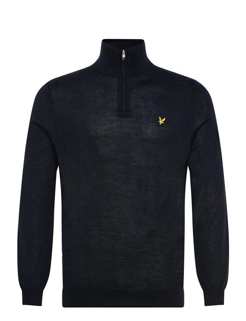 Golf Quarter Zip Merino Jumper Lyle & Scott Sport Navy