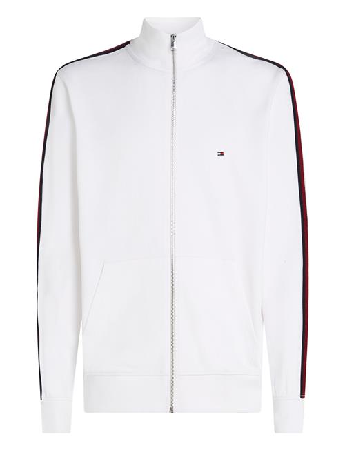 Global Stripe Stand Collar Tommy Hilfiger White