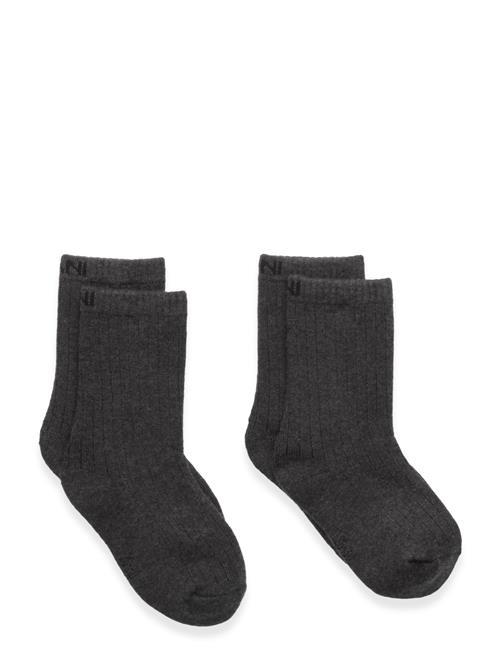 Ullstrumpa 2-Pack Jr Exani Grey