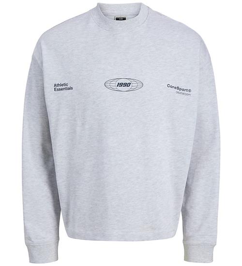 Jack & Jones Sweatshirt - JcoSignal - White Melange